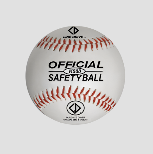 LINE DRIVE K500 OFFICIAL SAFETY BALL FOR LITTLE LEAGUE - EACH