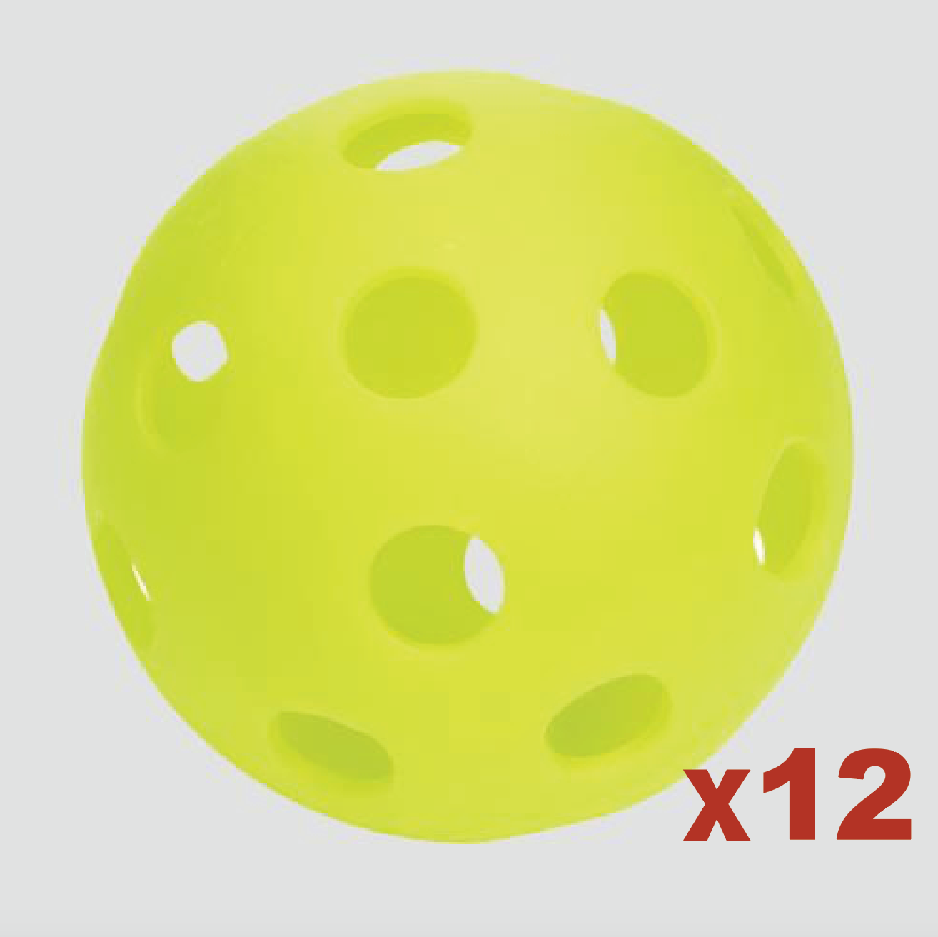 WIFFLE BALL - SOFTBALL 12INCH - DOZEN