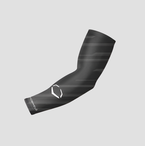 EVOSHIELD SPEED STRIPE COMPRESSION ARM SLEEVE BLACK