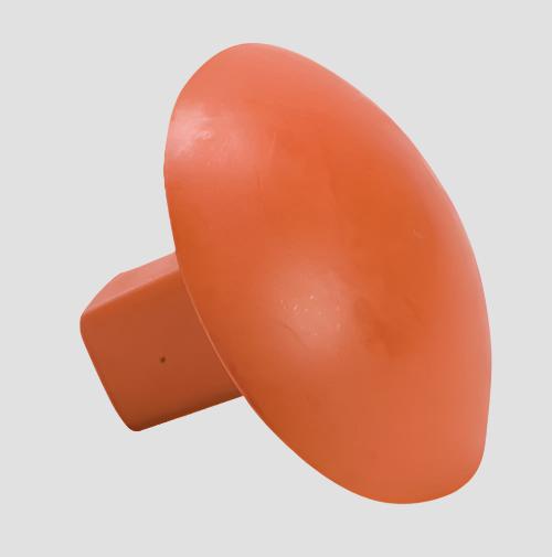 LINE DRIVE RUBBER BASE MARKER ORANGE