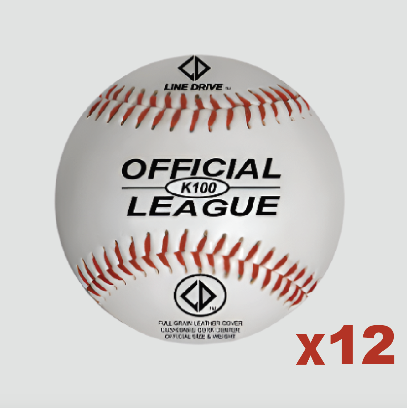 LINE DRIVE K100 OFFICIAL SENIOR LEAGUE MATCH BALL - DOZEN