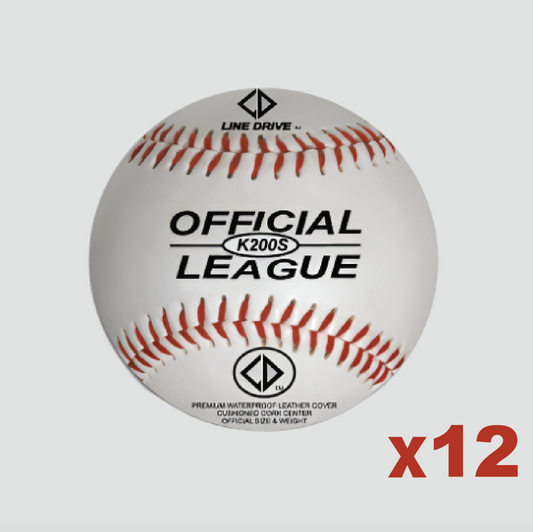 LINE DRIVE K200S OFFICIAL SENIOR LEAGUE MATCH BALL - DOZEN