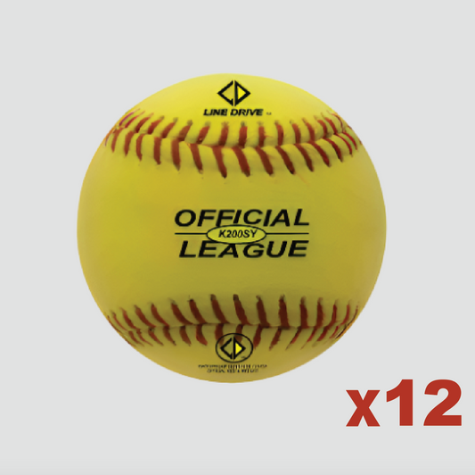 LINE DRIVE K250SY MATCH SOFTBALL - DOZEN