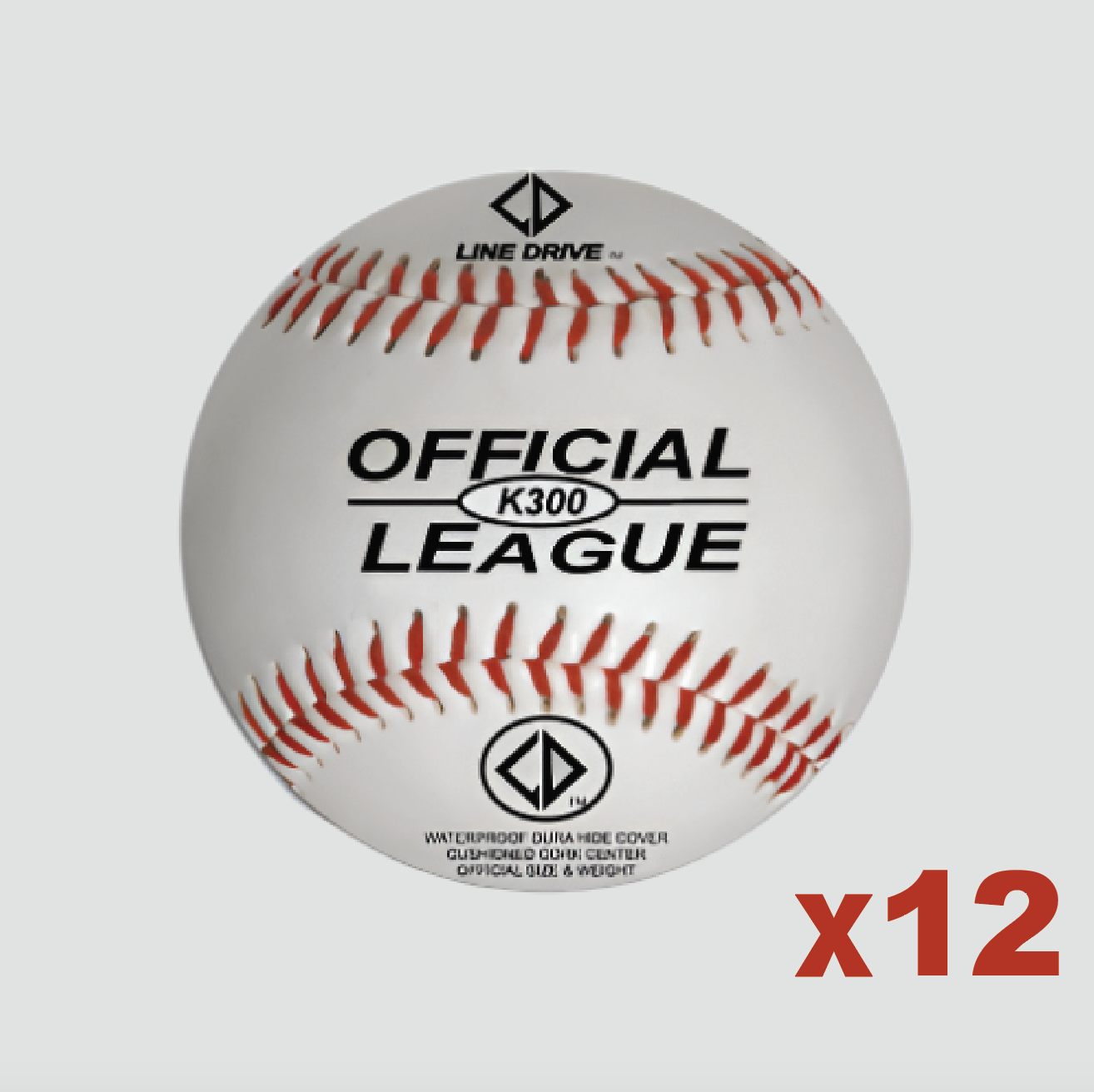 LINE DRIVE K300 OFFICIAL LEAGUE MATCH BALL - DOZEN