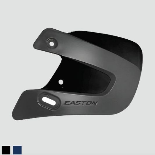 EASTON EXTENDED JAW GUARD - BLACK AND NAVY